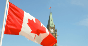 The Canadian flag