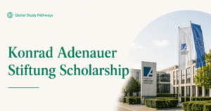 Banner for Global Study Pathways that features Konrad Adenauer Stiftung Scholarship 2026
