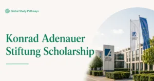 Banner for Global Study Pathways that features Konrad Adenauer Stiftung Scholarship 2026